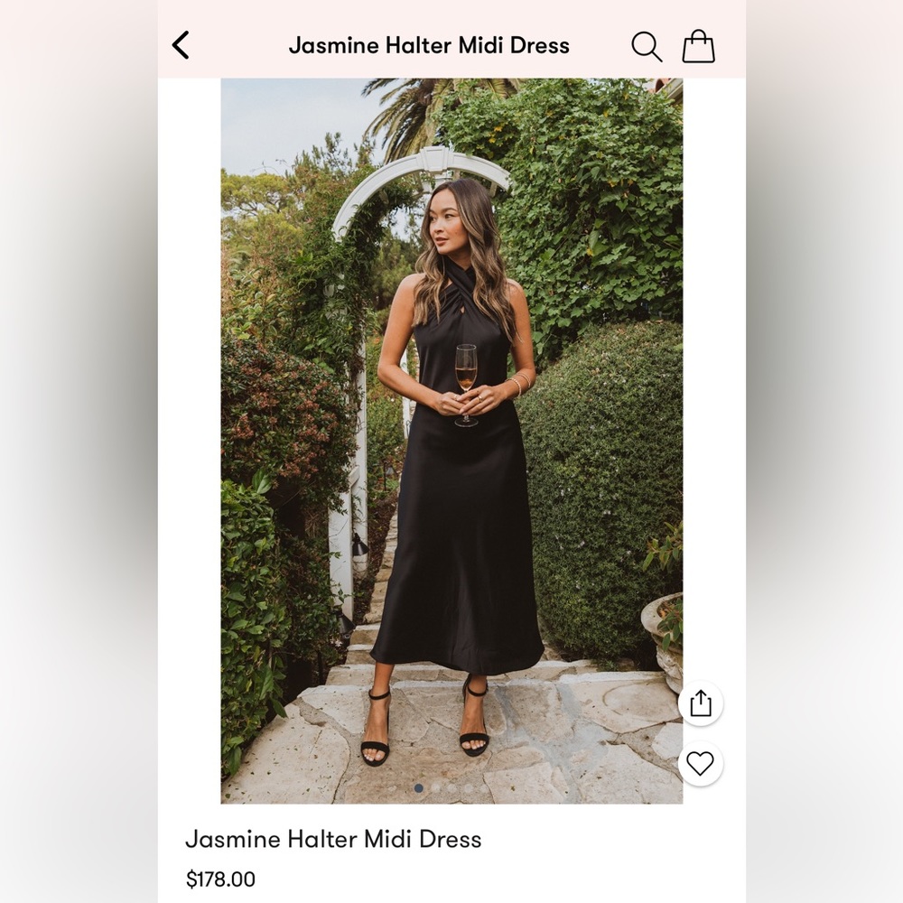 Show Me Your MuMu Jasmine Halter Midi
